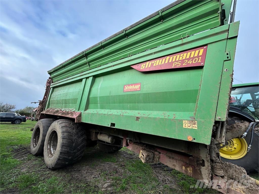 Strautmann PS 2401 Fast- och kletgödselspridare