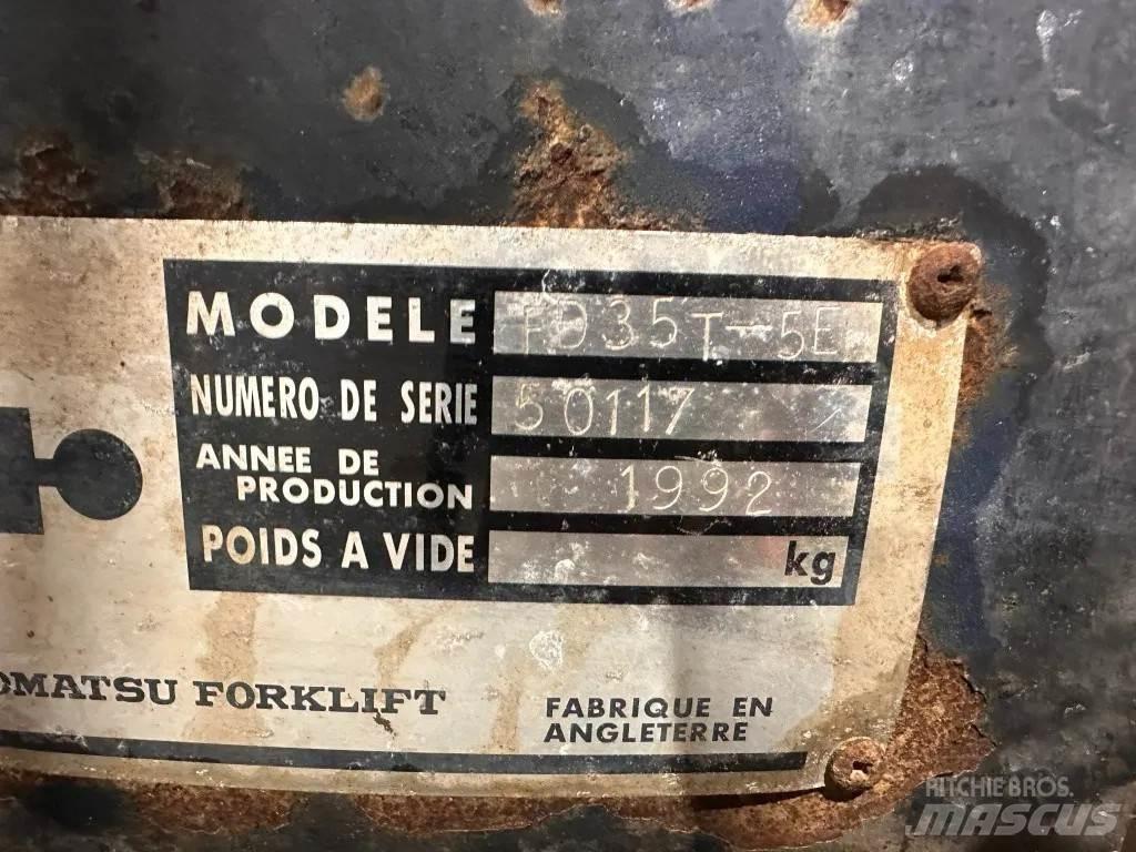 Komatsu FD 35 Dieselmotviktstruckar