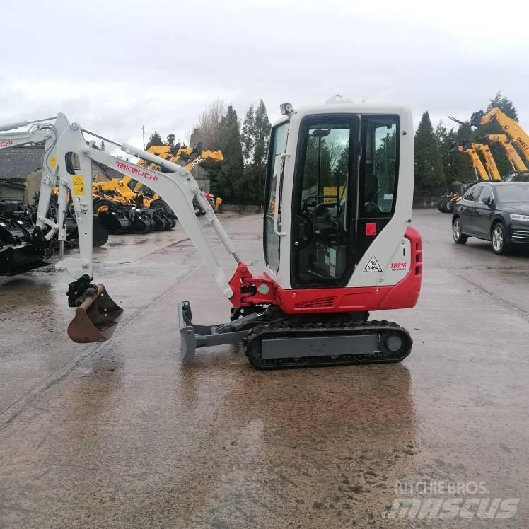 Takeuchi TB216 Minigrävare < 7t