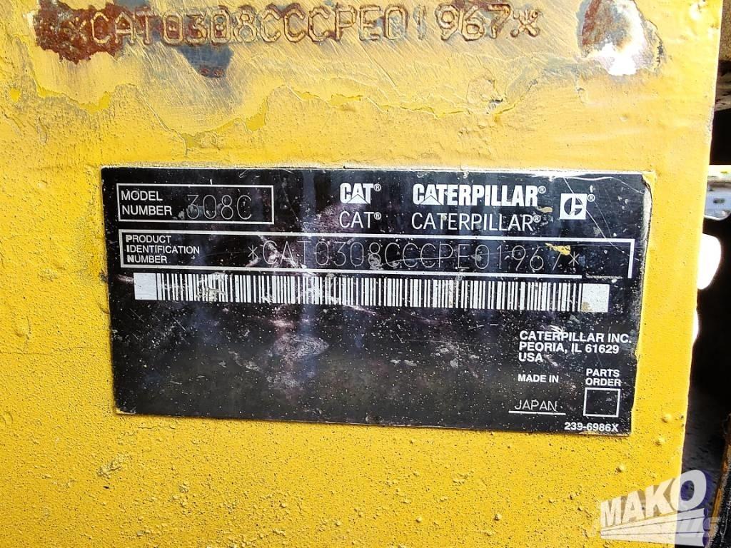 CAT 308 C Bandgrävare