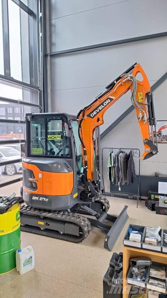 Develon DX 27 Z-7 Minigrävare < 7t