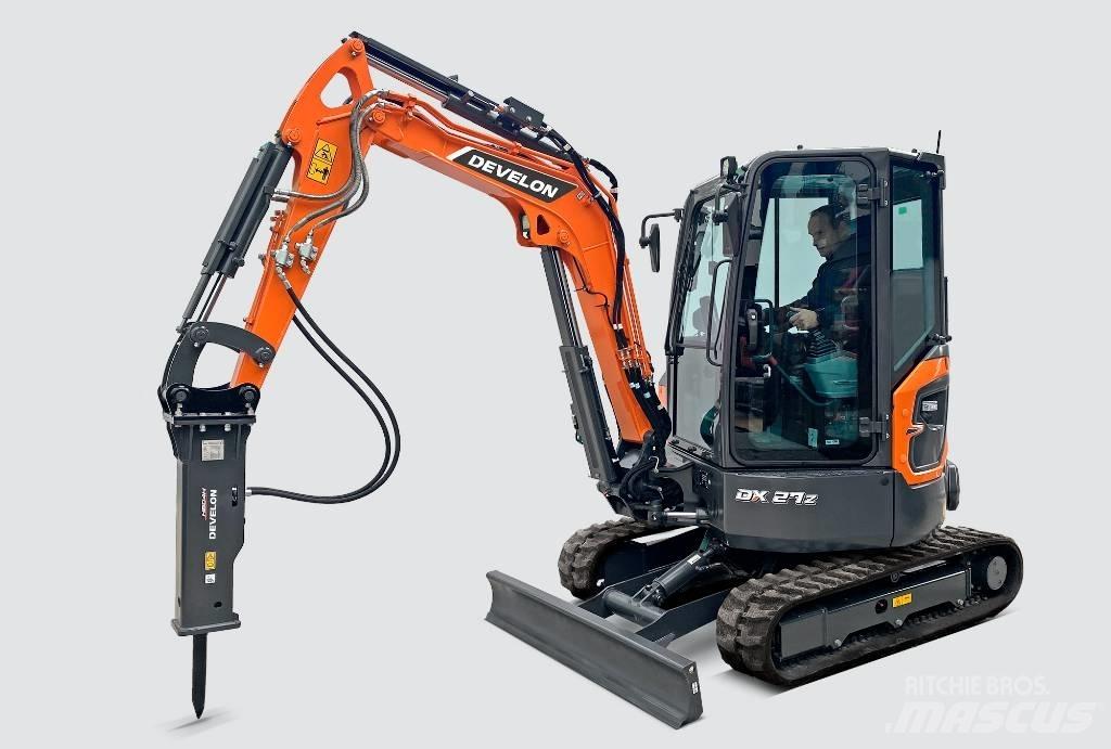 Develon DX 27 Z-7 Minigrävare < 7t