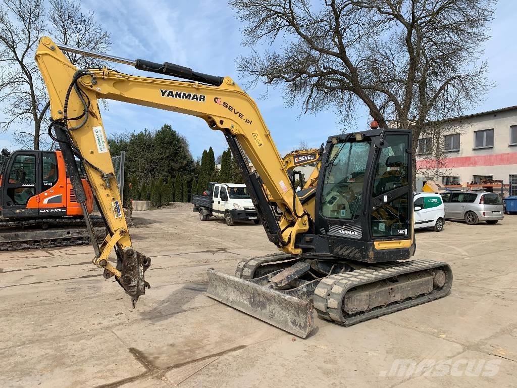Yanmar Vio 80-1A Midigrävmaskiner 7t - 12t