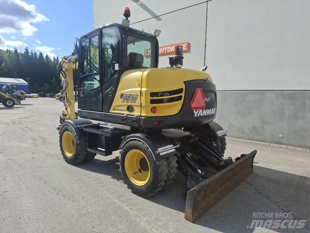 Yanmar B 95 W Hjulgrävare