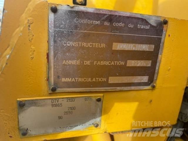 Ammann DTV 213D Tvåvalsvältar