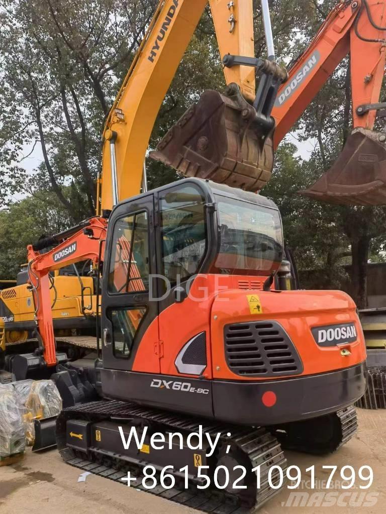 Doosan DX 60 Minigrävare < 7t