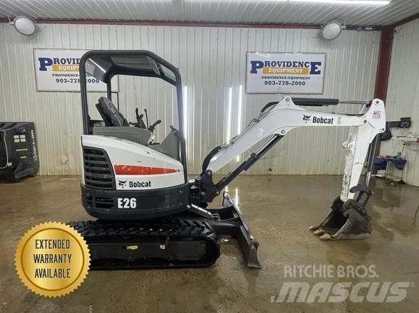 Bobcat E26 Minigrävare < 7t