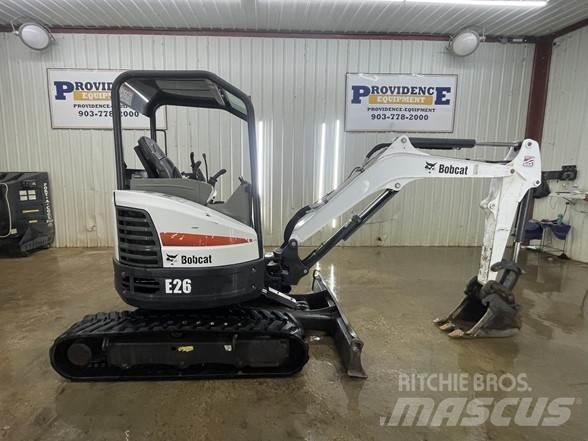 Bobcat E26 Minigrävare < 7t