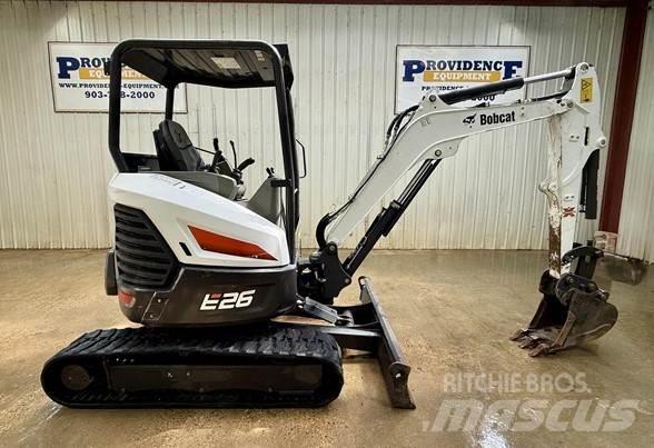 Bobcat E26 Minigrävare < 7t