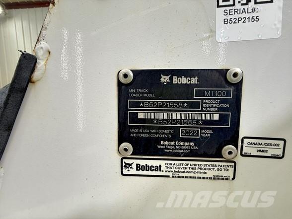 Bobcat MT100 Entreprenad - Övrigt