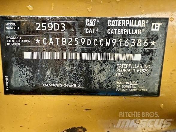CAT 259D3 Kompaktlastare
