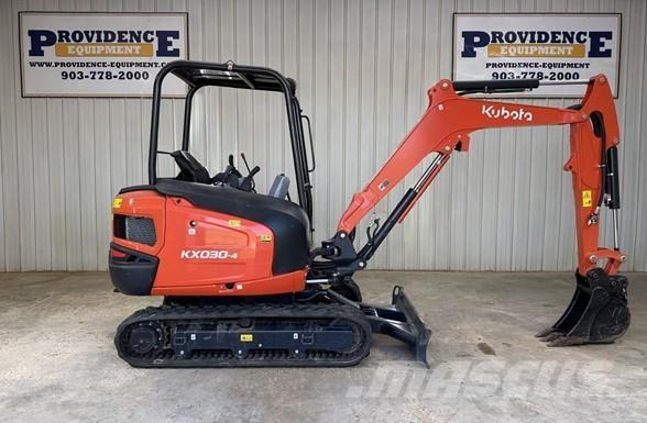 Kubota KX030-4 Minigrävare < 7t