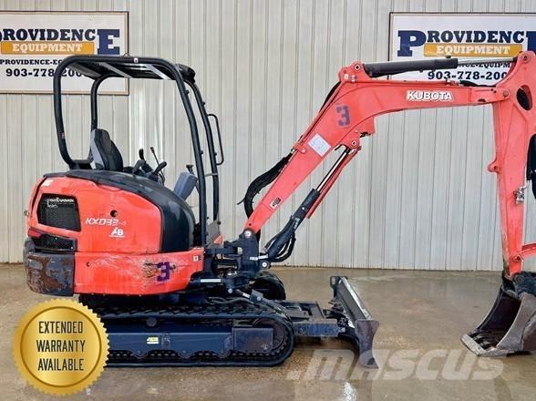 Kubota KX033-4 Minigrävare < 7t