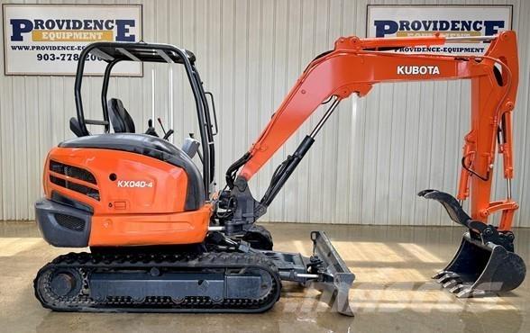 Kubota KX040-4 Minigrävare < 7t