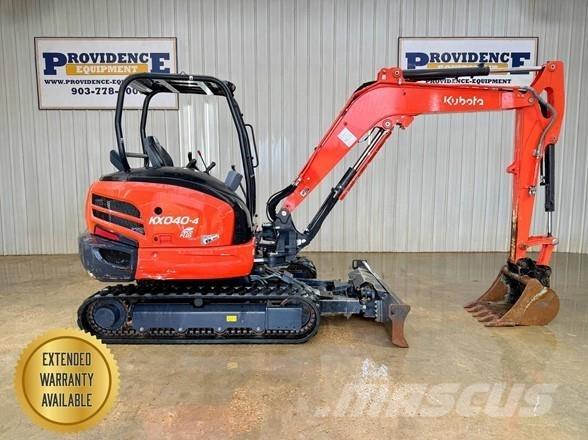 Kubota KX040-4 Minigrävare < 7t