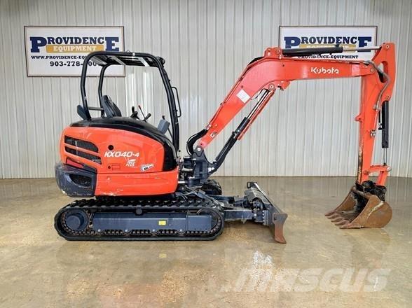 Kubota KX040-4 Minigrävare < 7t