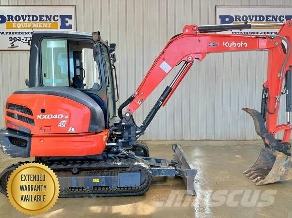 Kubota KX040-4 Minigrävare < 7t