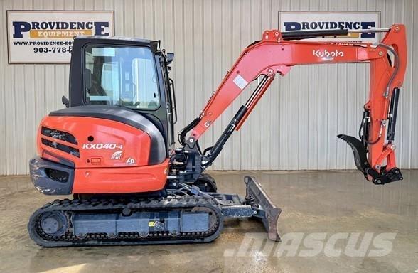 Kubota KX040-4 Minigrävare < 7t
