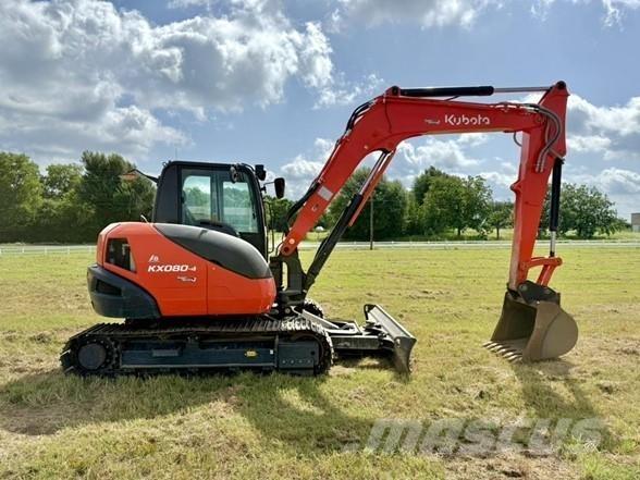 Kubota KX080-4 Bandgrävare