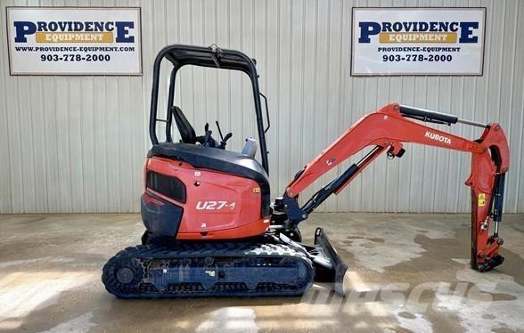 Kubota U27-4 Minigrävare < 7t