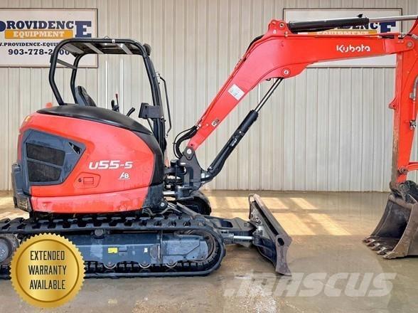 Kubota U55-5 Minigrävare < 7t