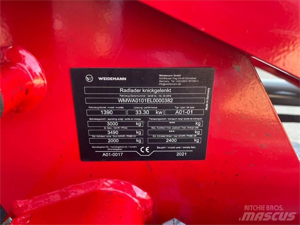 Weidemann 1390 Lantbruk - Övrigt