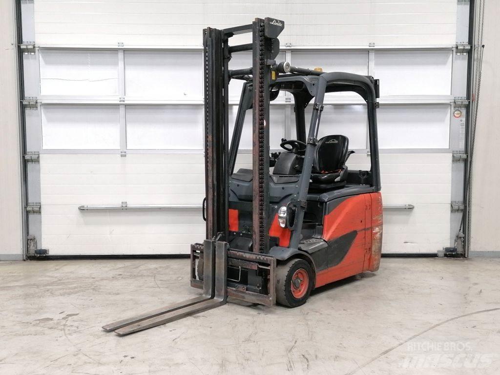 Linde E16H-02 Elmotviktstruckar