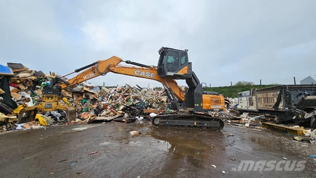 CASE CX250E Avfalls / industri hantering