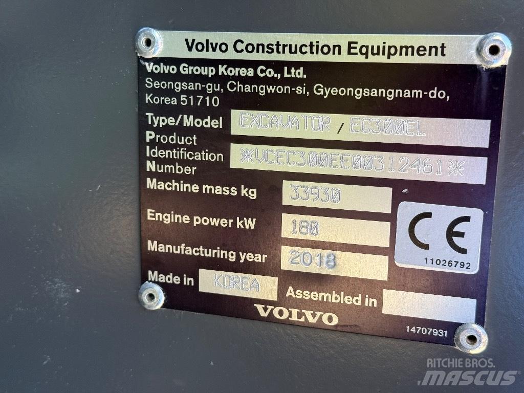Volvo EC 300 EL Bandgrävare