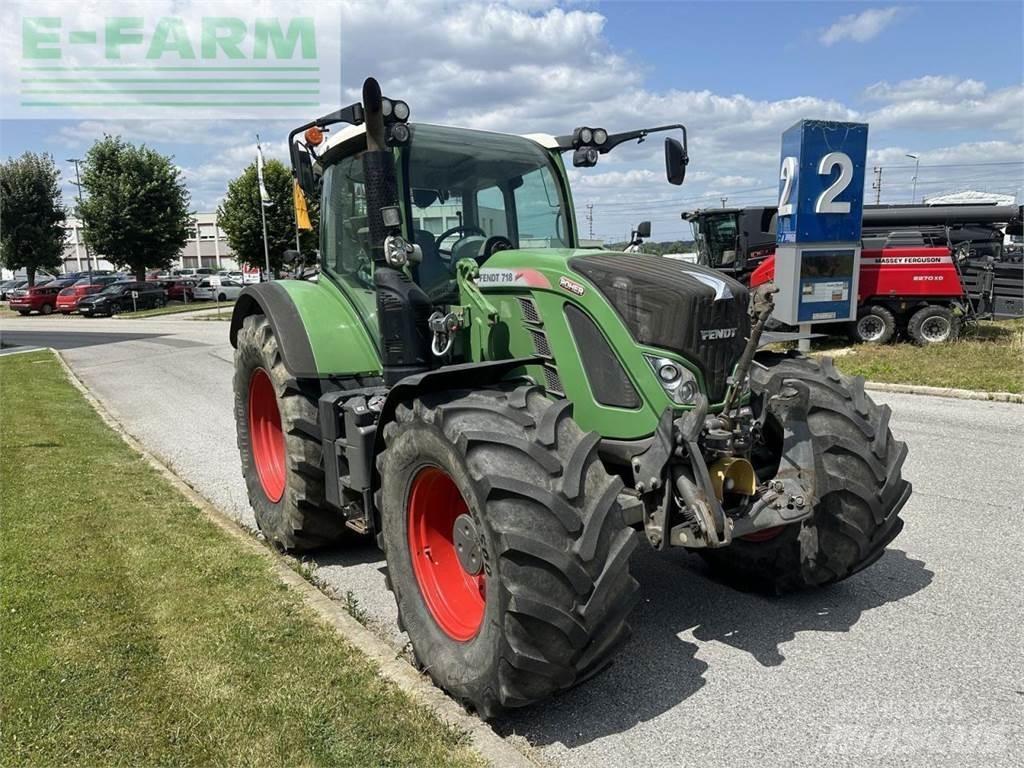 Fendt 718 vario Traktorer