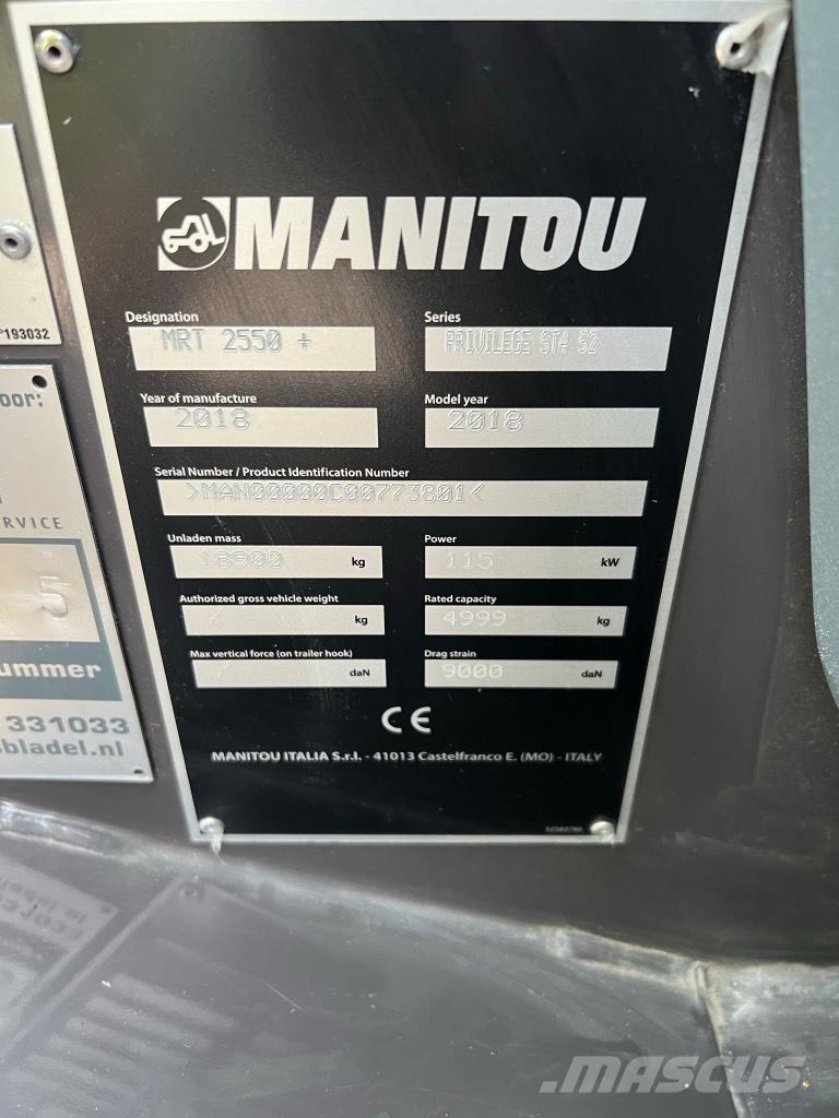Manitou Mrt 2550 Teleskoplastare