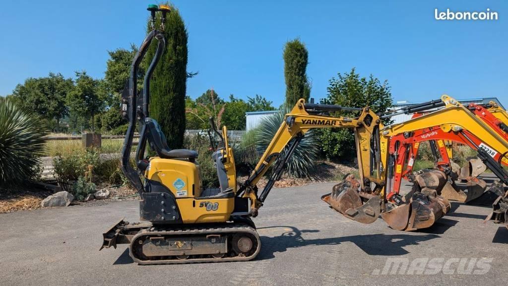 Yanmar SV 08-1D Minigrävare < 7t