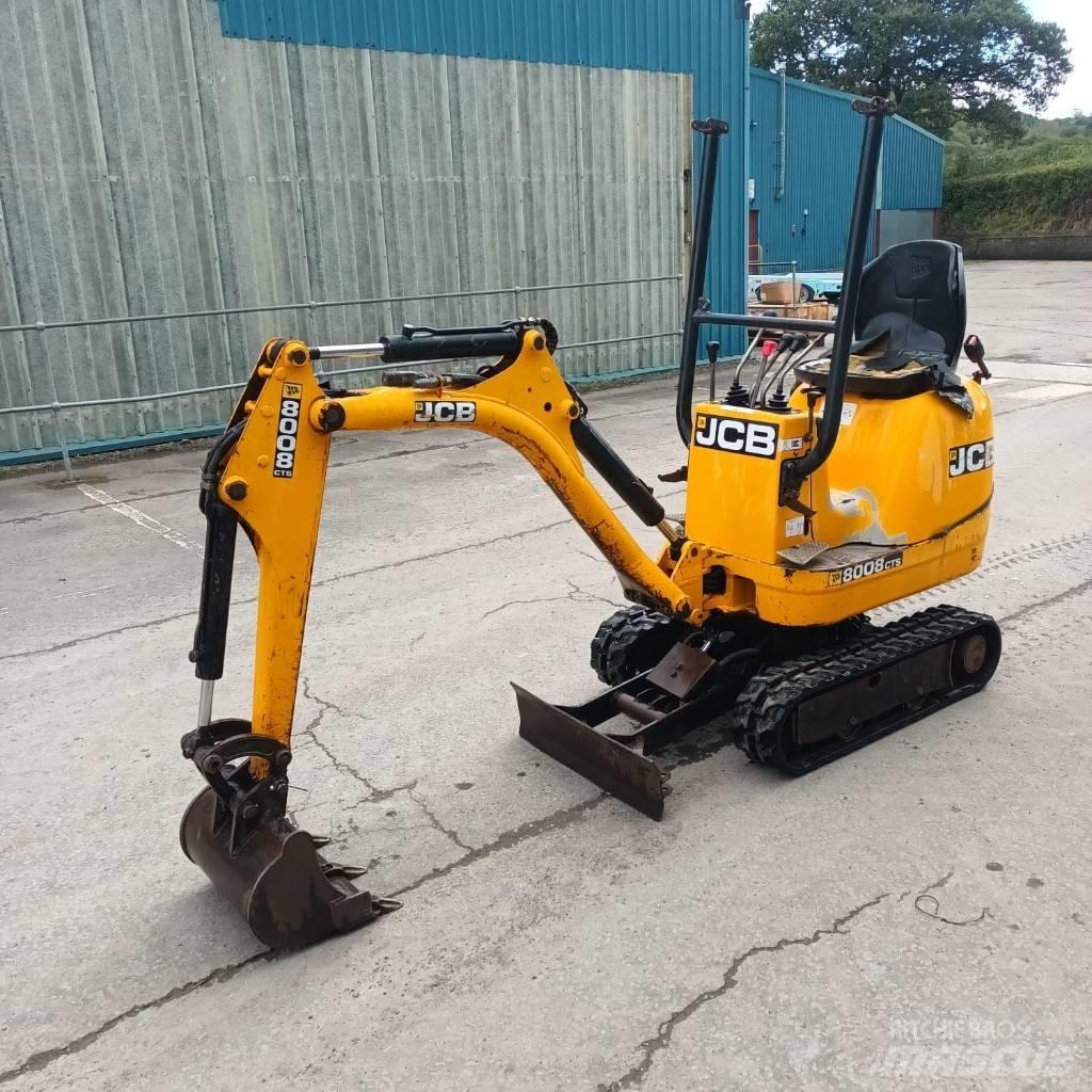 JCB 8008 CTS Minigrävare < 7t