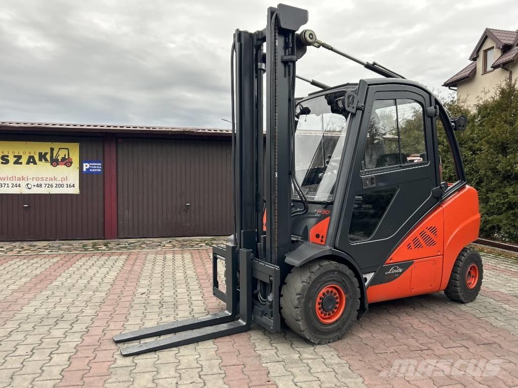 Linde H30T-02 Gasolmotviktstruckar