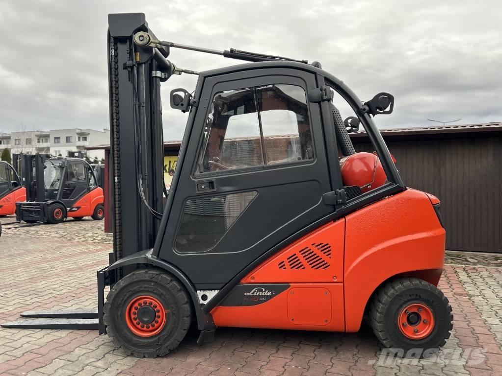 Linde H30T-02 Gasolmotviktstruckar
