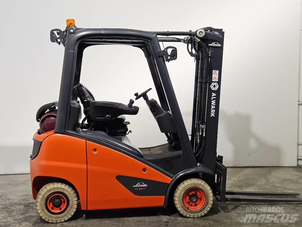 Linde H18T Gasolmotviktstruckar