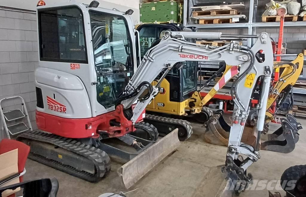 Takeuchi TB 325 R Minigrävare < 7t