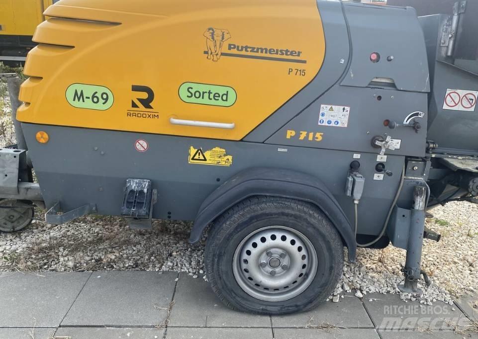 Putzmeister P 715 TD Lastbilar med betongpump