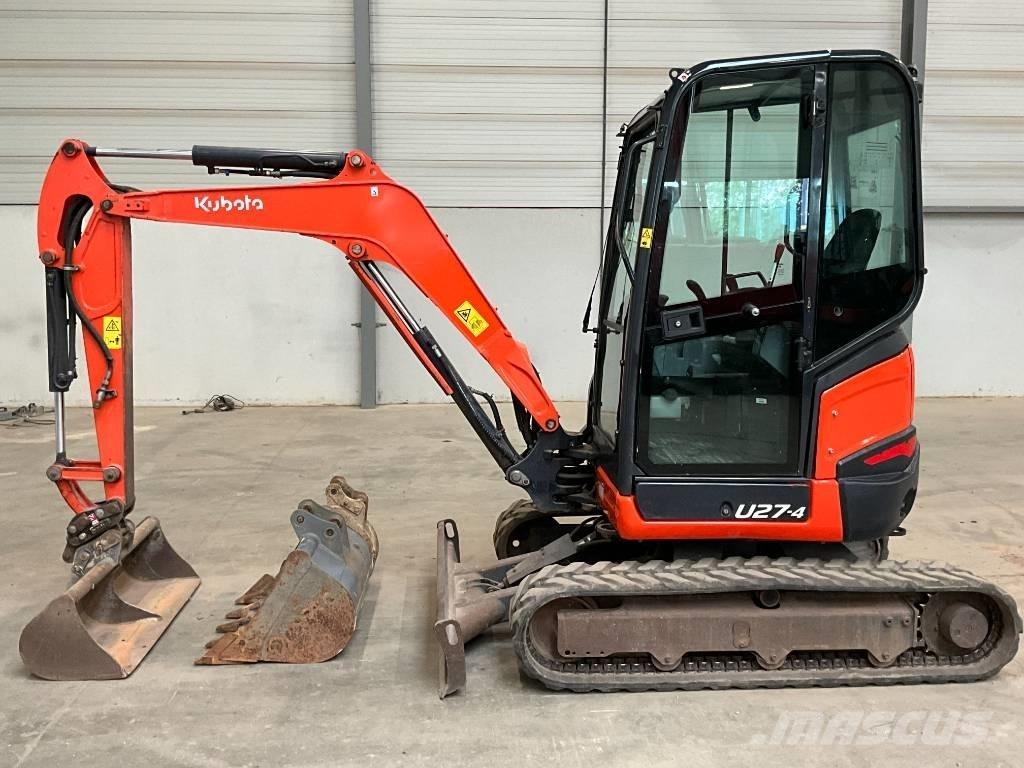 Kubota U 27-4 Minigrävare < 7t