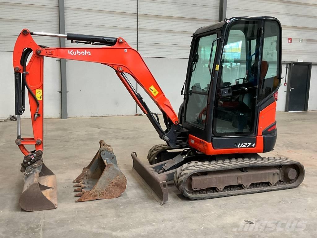 Kubota U 27-4 Minigrävare < 7t