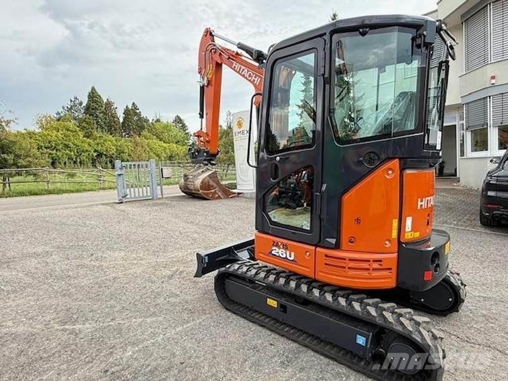 Hitachi ZX26 U-6 Minigrävare < 7t
