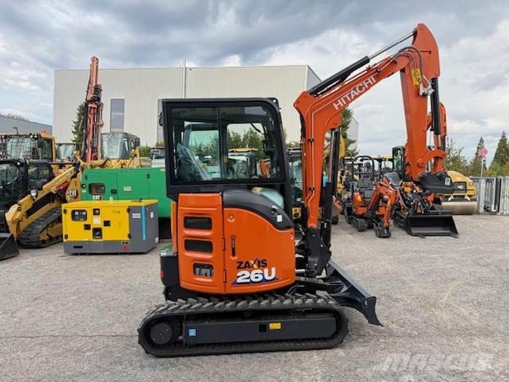 Hitachi ZX26 U-6 Minigrävare < 7t