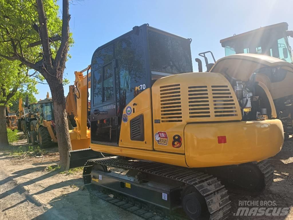 Komatsu PC 70 Minigrävare < 7t
