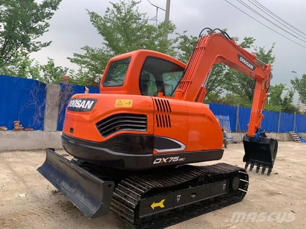 Doosan DX 75-9 C Midigrävmaskiner 7t - 12t