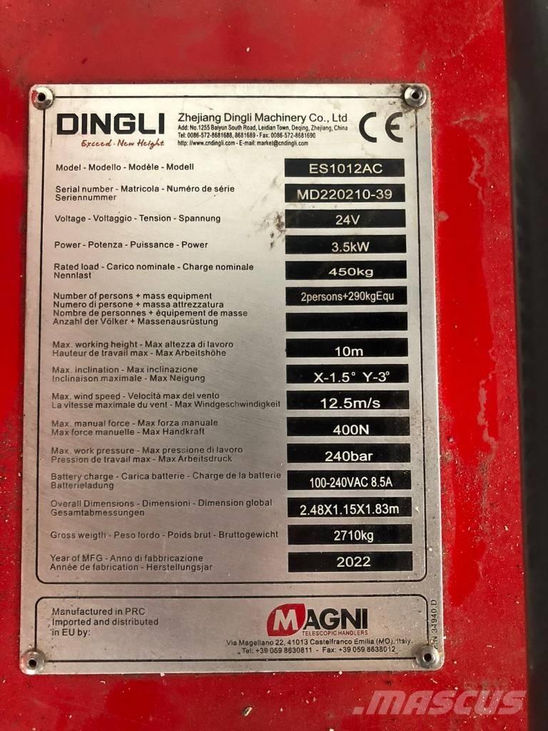 Magni ES 1012 AC Saxliftar