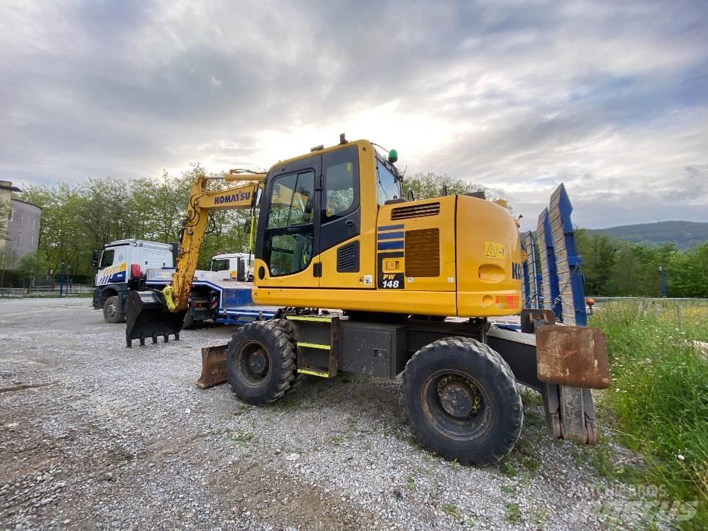 Komatsu PW 148 Hjulgrävare