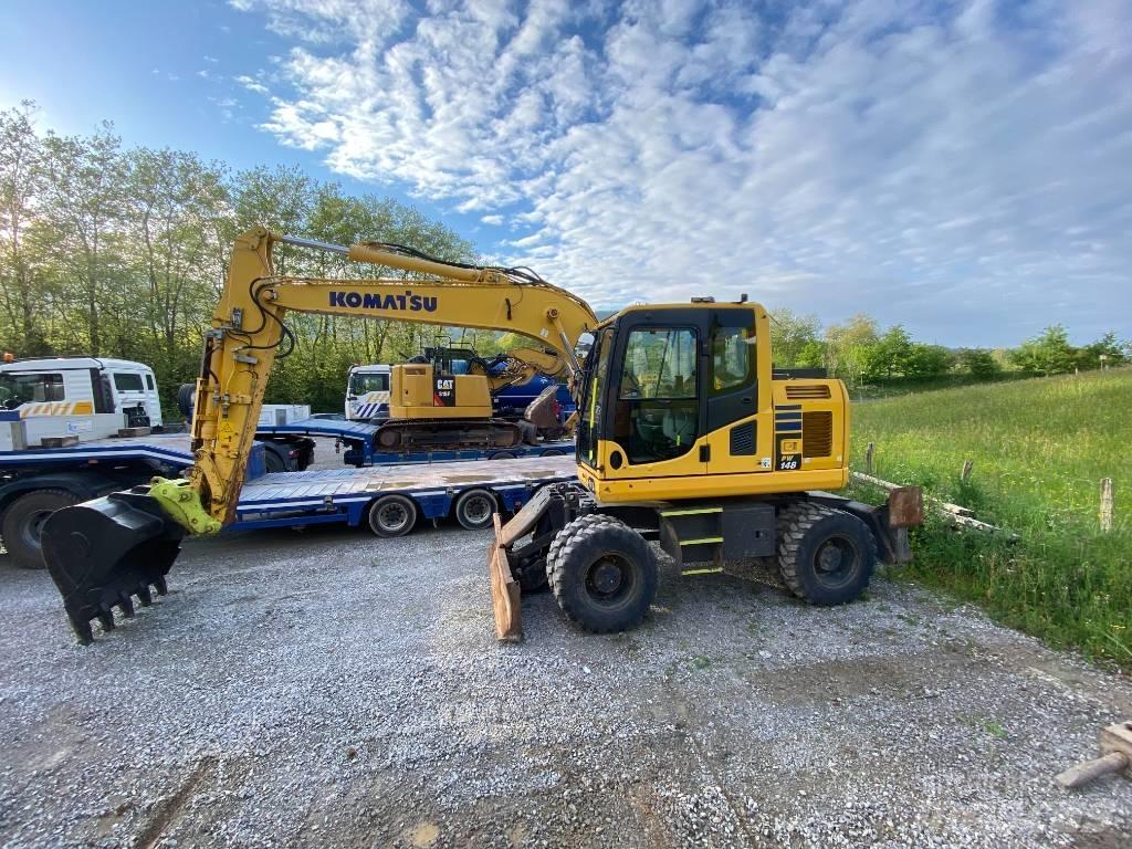 Komatsu PW 148 Hjulgrävare