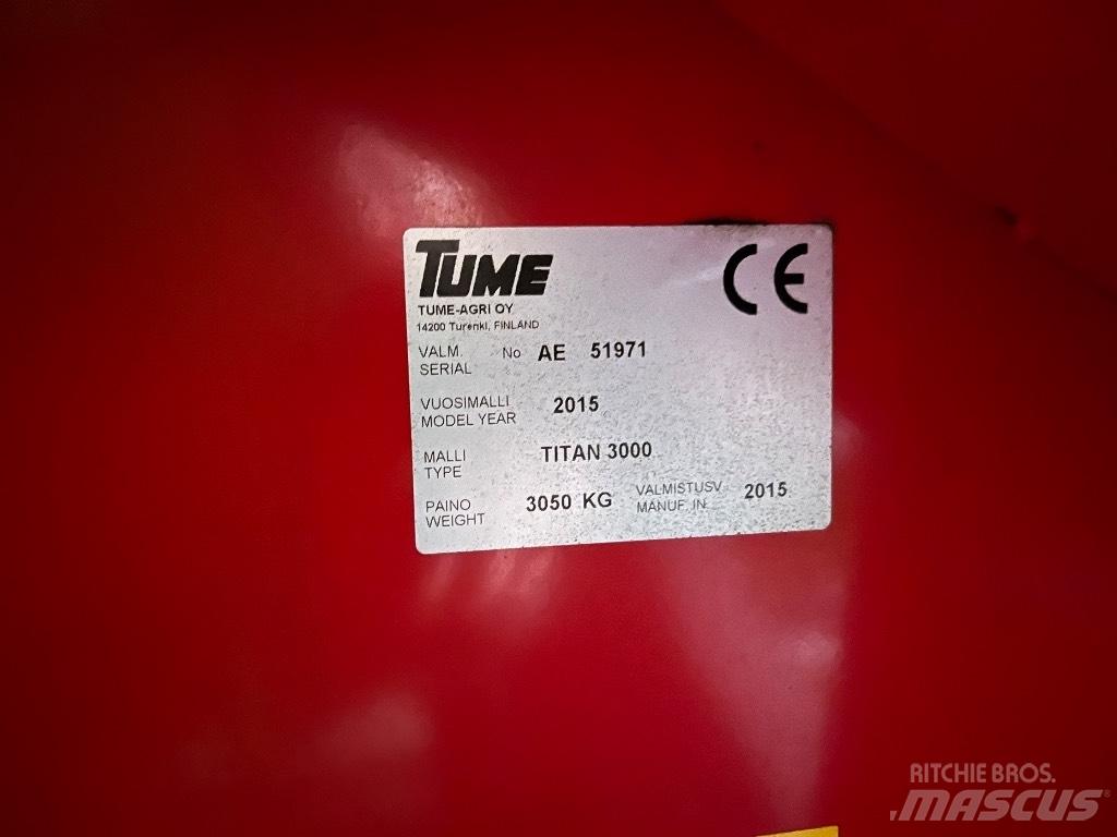 Tume Titan3000 Kombisåmaskiner