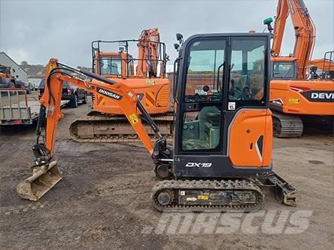 Doosan DX 19 Minigrävare < 7t
