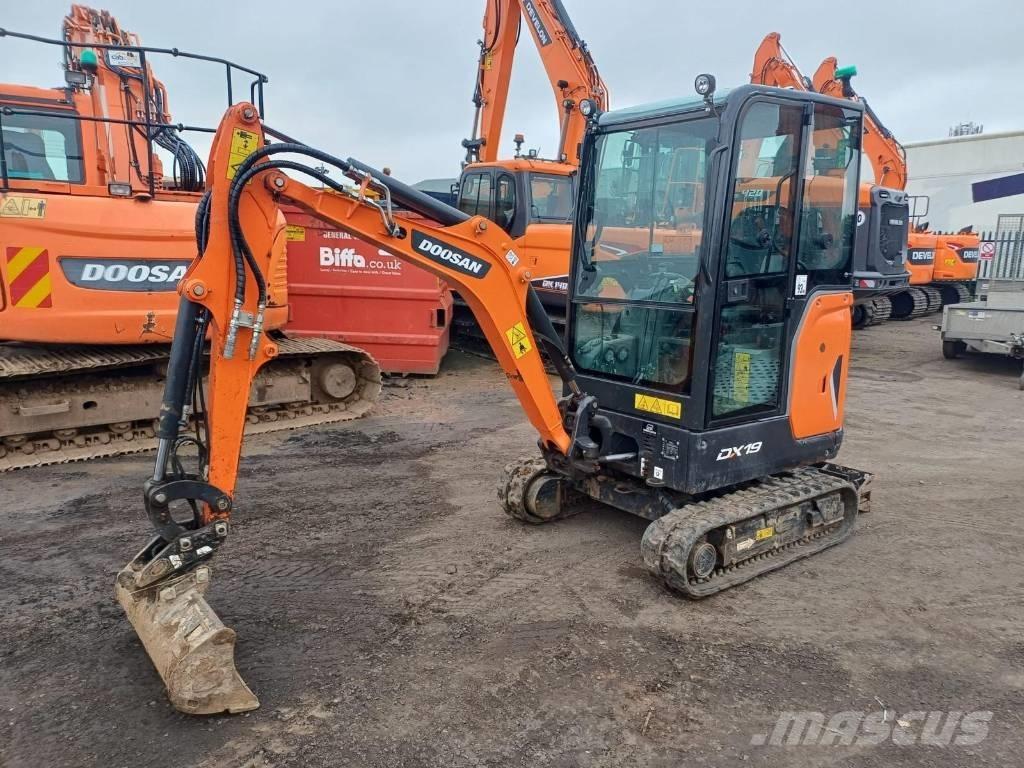 Doosan DX 19 Minigrävare < 7t